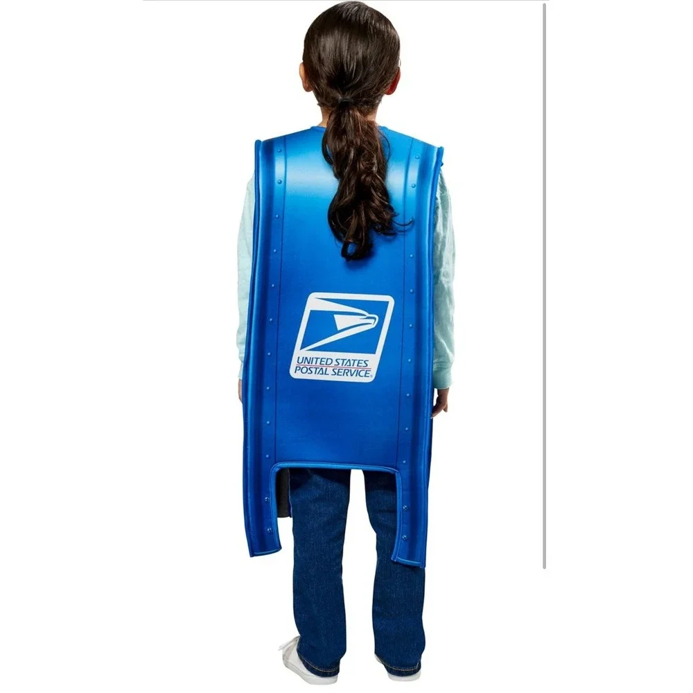 Official USPS Mailbox Toddler One Size Costume United States Postal Service‎